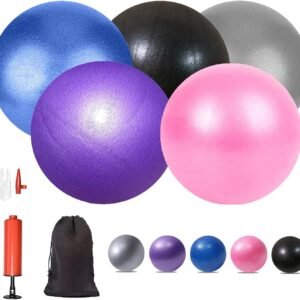6-Inch Mini Yoga Ball for Pilates - Core Training and Balance Exercises for  Training and Physical Therapy