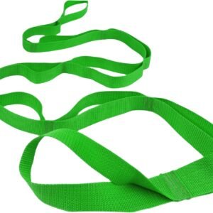 Stretching Strap Yoga Strap Physical Therapy for Home Workout, Exercise, Pilates and Gymnastics, 10 Loops Non-Elastic Stretch Bands with Aesthetic Packaging for Women & Men