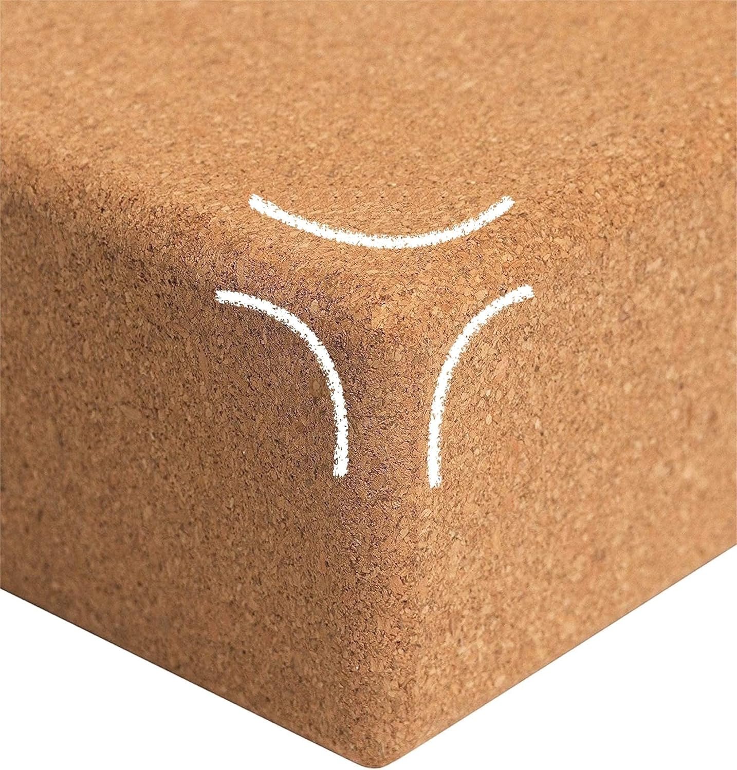 Cork Yoga Block 2-Piece Set—Natural cork sourced from Portugal (9 x 6 x 4 inches); non-slip and stable; suitable for men and women; lightweight, odor-resistant, and moisture-resistant; ideal yoga gear - Image 2