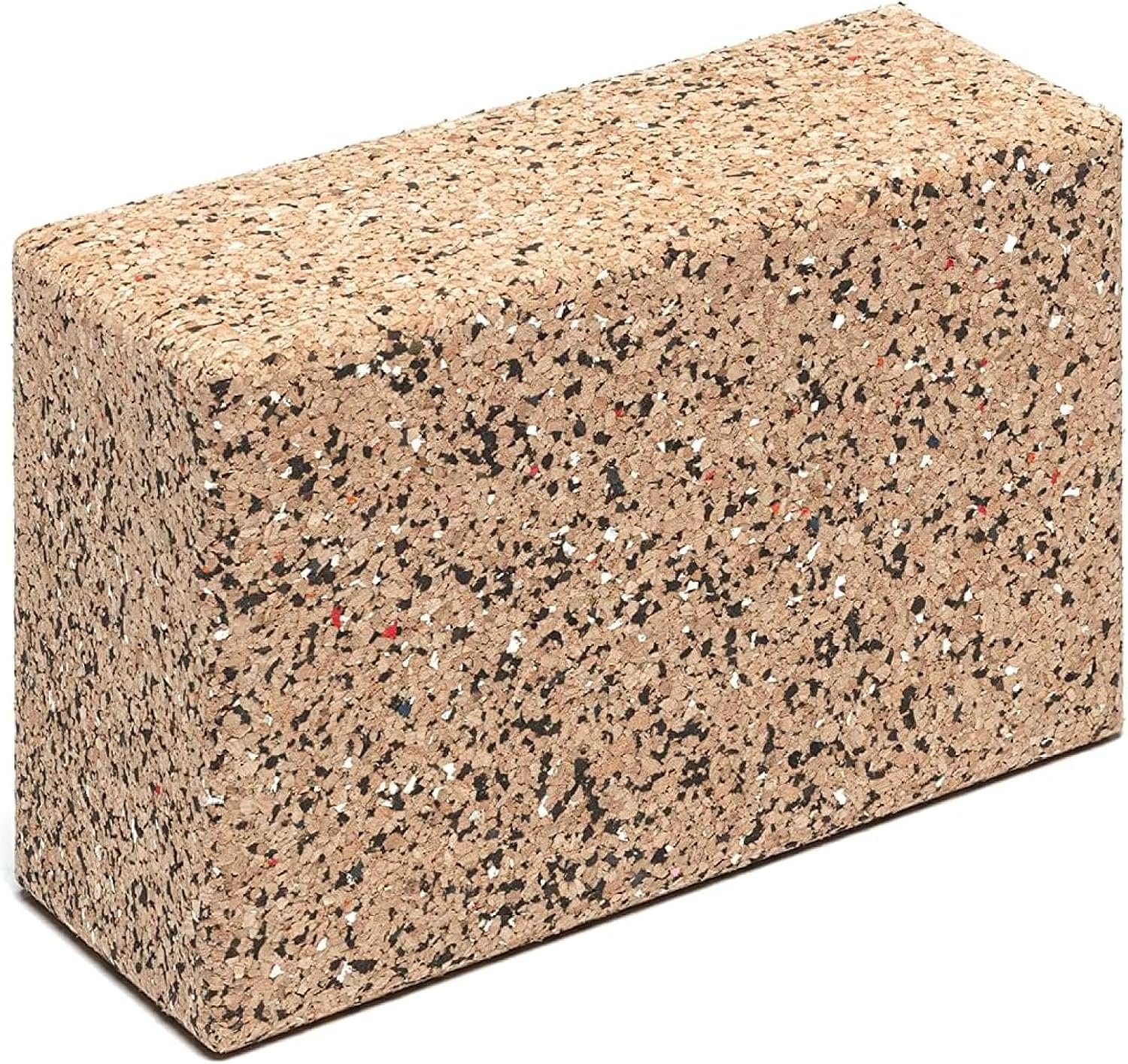 Cork yoga blocks (for yoga, Pilates, and meditation); non-slip, non-toxic, hypoallergenic, eco-friendly, lightweight, large-size blocks (9 x 6 x 4 inches, cork blend material); suitable for yoga and fitness workouts.